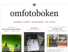 Tablet Screenshot of omfotoboken.com
